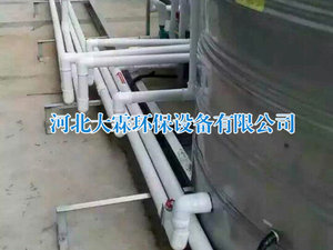空气能热水工程保温水箱+聚氨酯保温管道